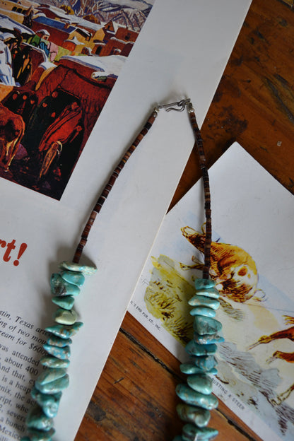 The Tawny Chunky Turquoise Necklace