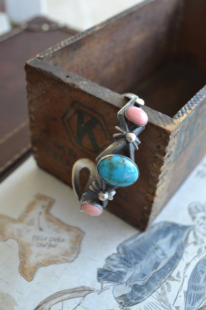 The Prescott 3 Stone Cuff