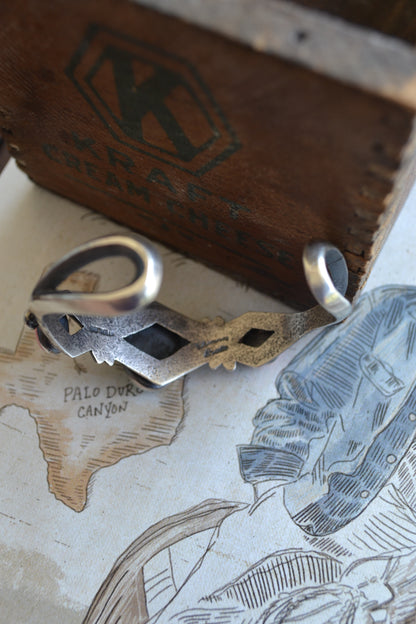 The Prescott 3 Stone Cuff