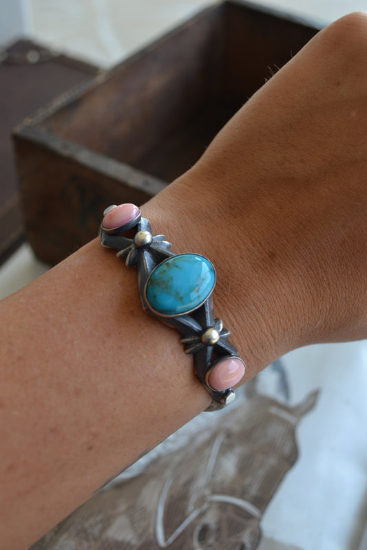 The Prescott 3 Stone Cuff