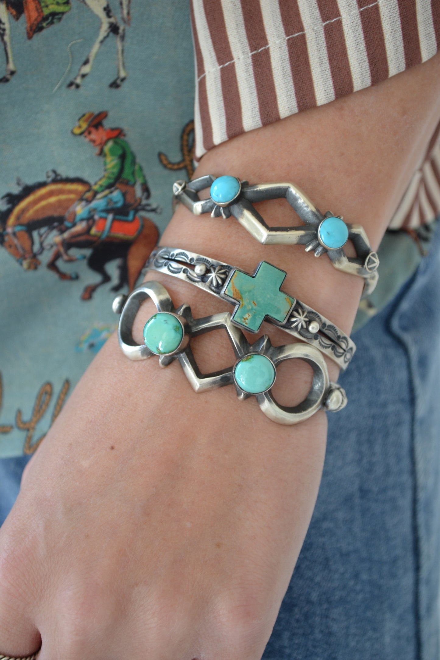 The Lawson Double Stone Cuff