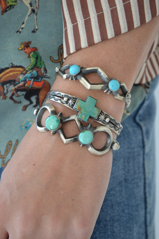 The Lawson Double Stone Cuff