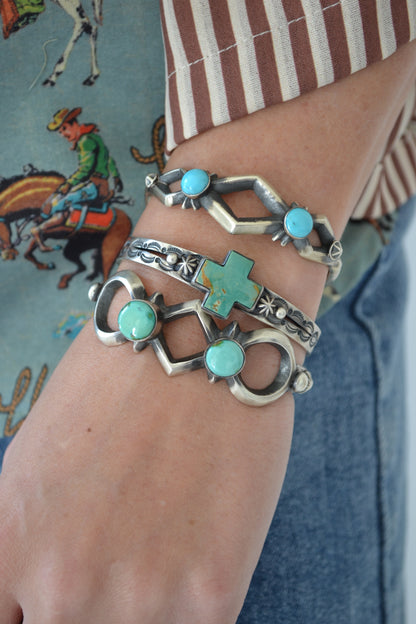 The Barlett Sonoran Double Stone Cuff