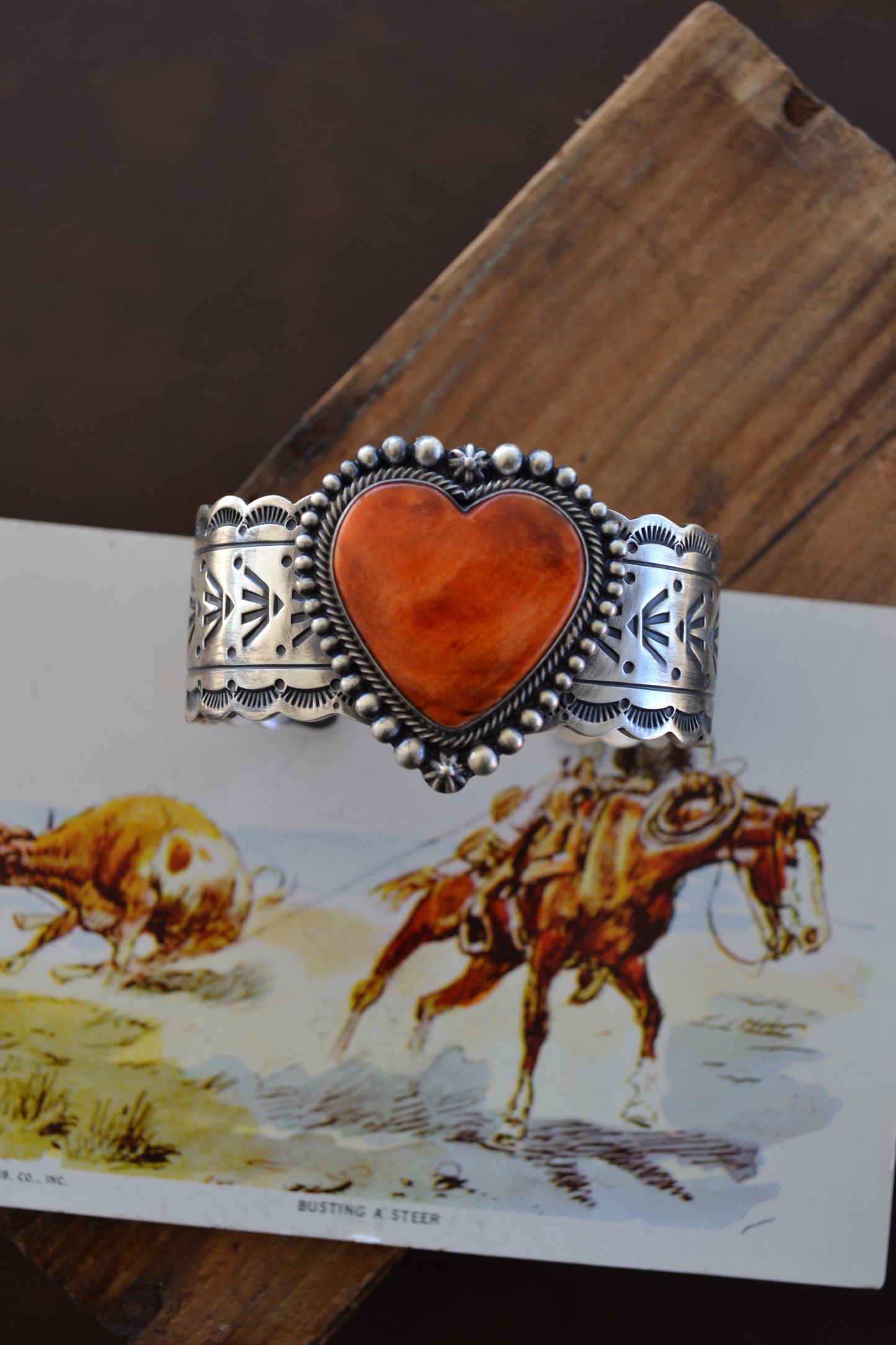 The Harper Heart Cuff