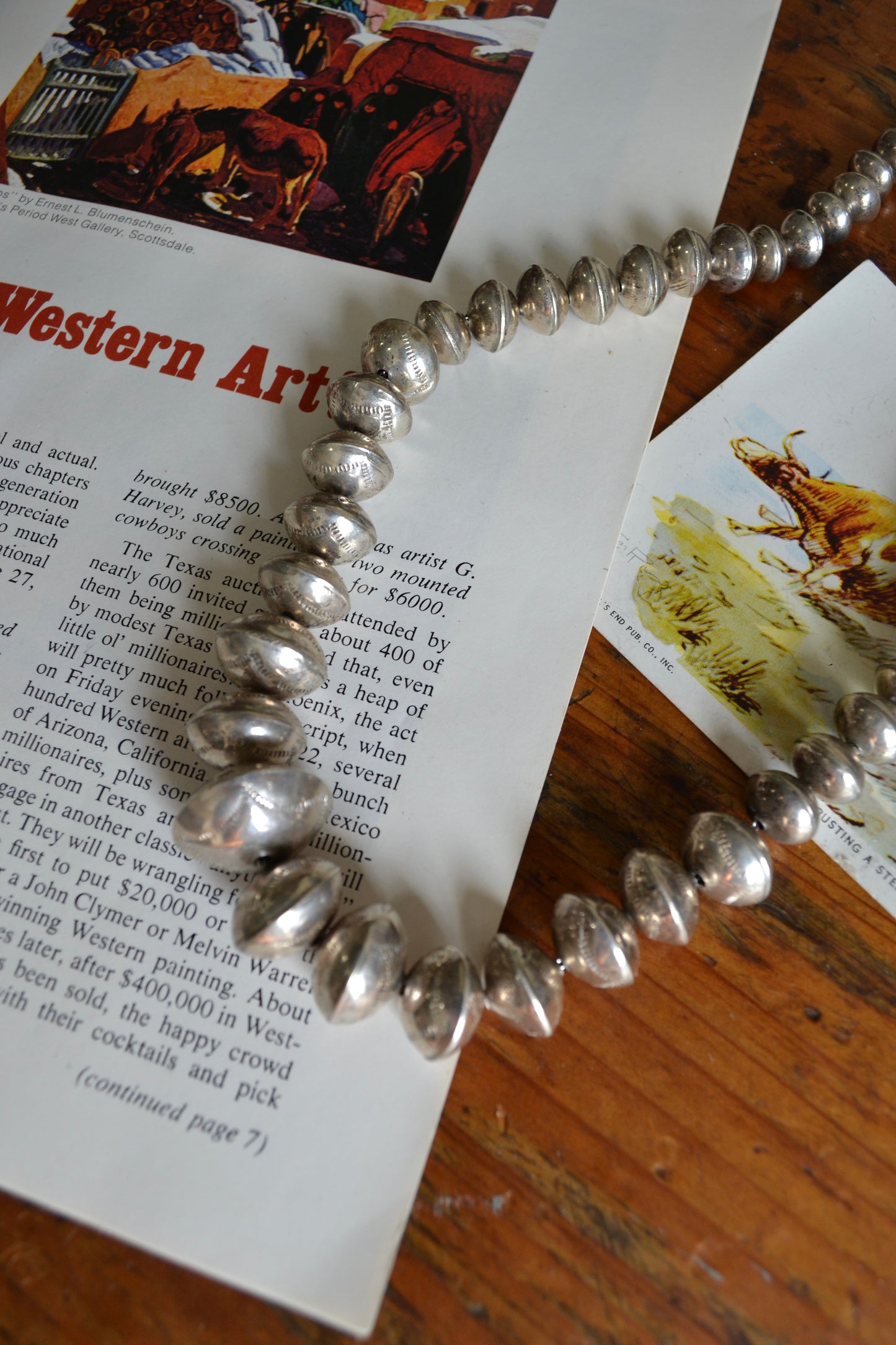 The Odyssey 21" Vintage Navajo Pearls