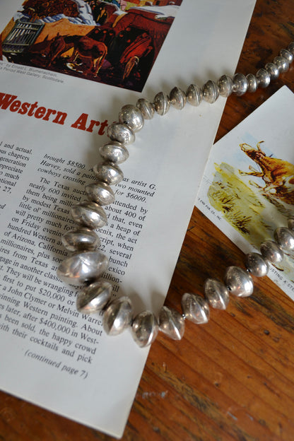 The Odyssey 21" Vintage Navajo Pearls