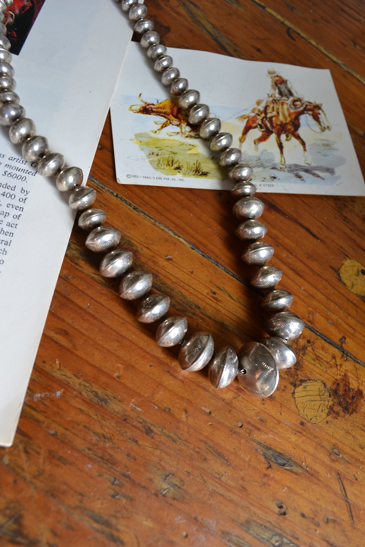 The Odyssey 21" Vintage Navajo Pearls