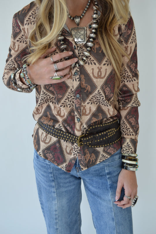 The Crescent Top by Tasha Polizzi