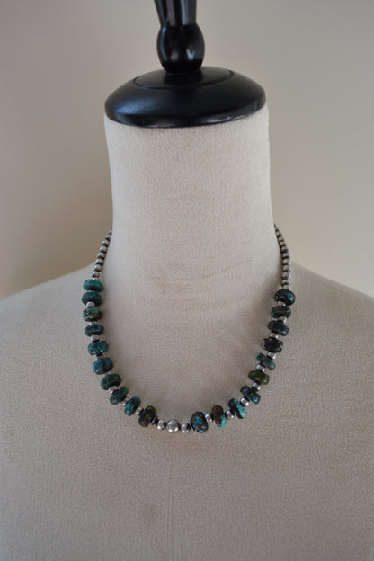 The Heron Necklace + Bracelet Set