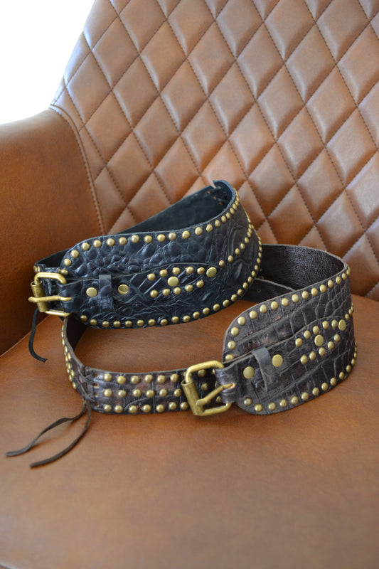 The Hornback Belt (Available in Brown + Black)