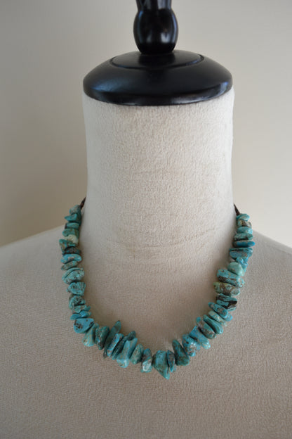 The Tawny Chunky Turquoise Necklace