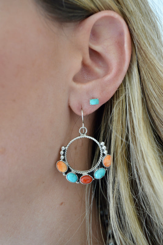 The Seneca Hoops in Multi