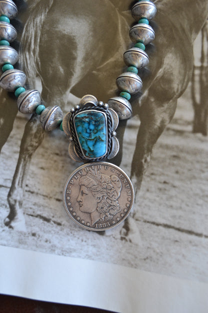 The Hawley 24" Mercury Dime Coin Necklace