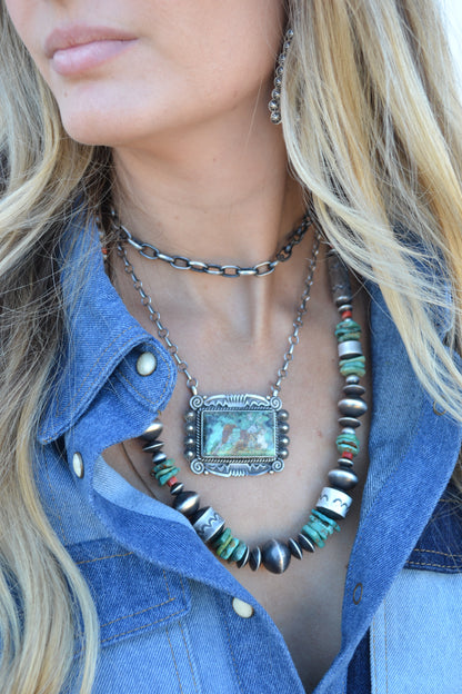 The Abilene 24" Navajo Pearls