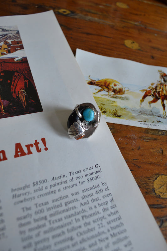 The Laramie Bear Claw Ring Size 6.5