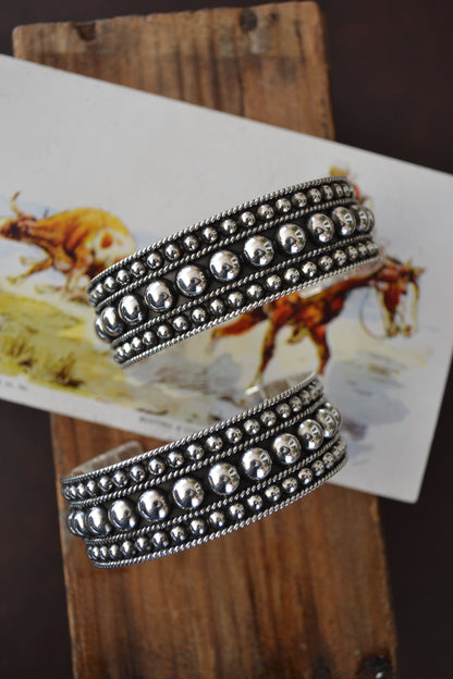 The Rena Ball Dot Cuff