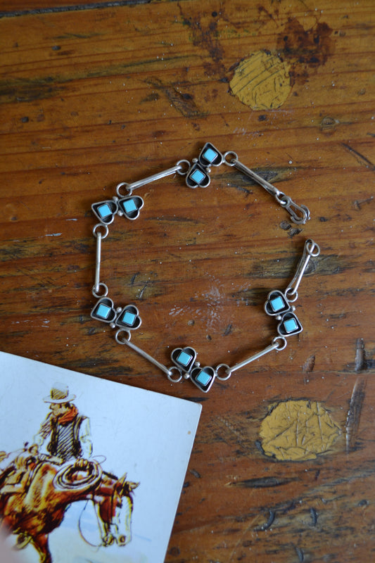 The Sedalia Heart Link Bracelet