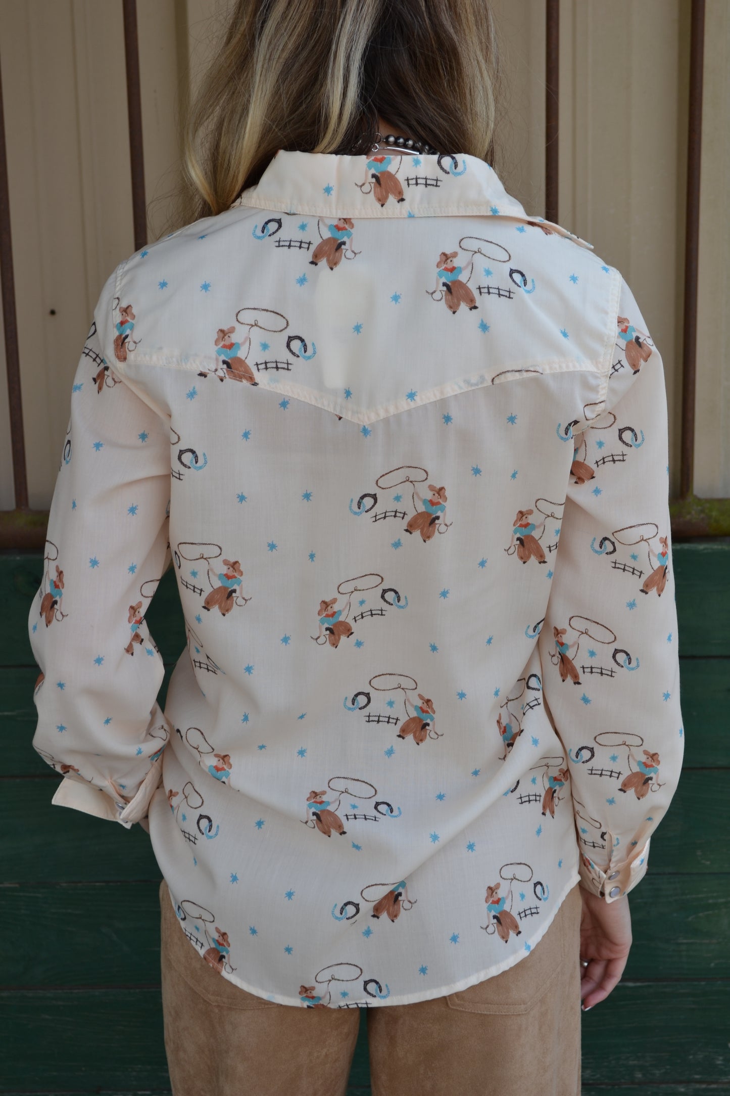 The Cassidy Long Sleeve Pearl Snap