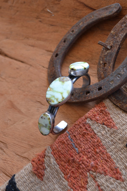 The Dierks 3 Stone Cuff