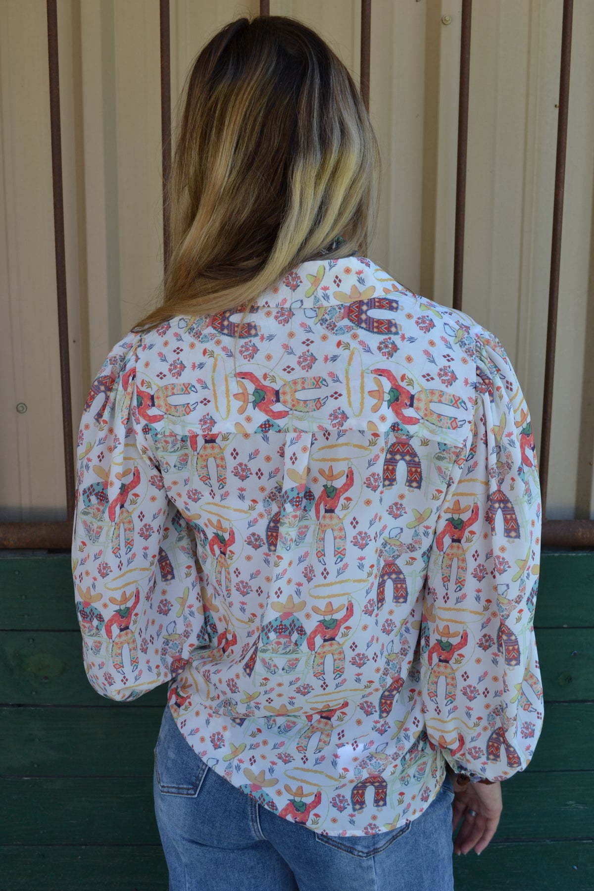 The Kendleton | Roping Cowboy Long Sleeve Top