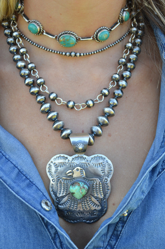 chimney butte sonoran thunderbird pendant