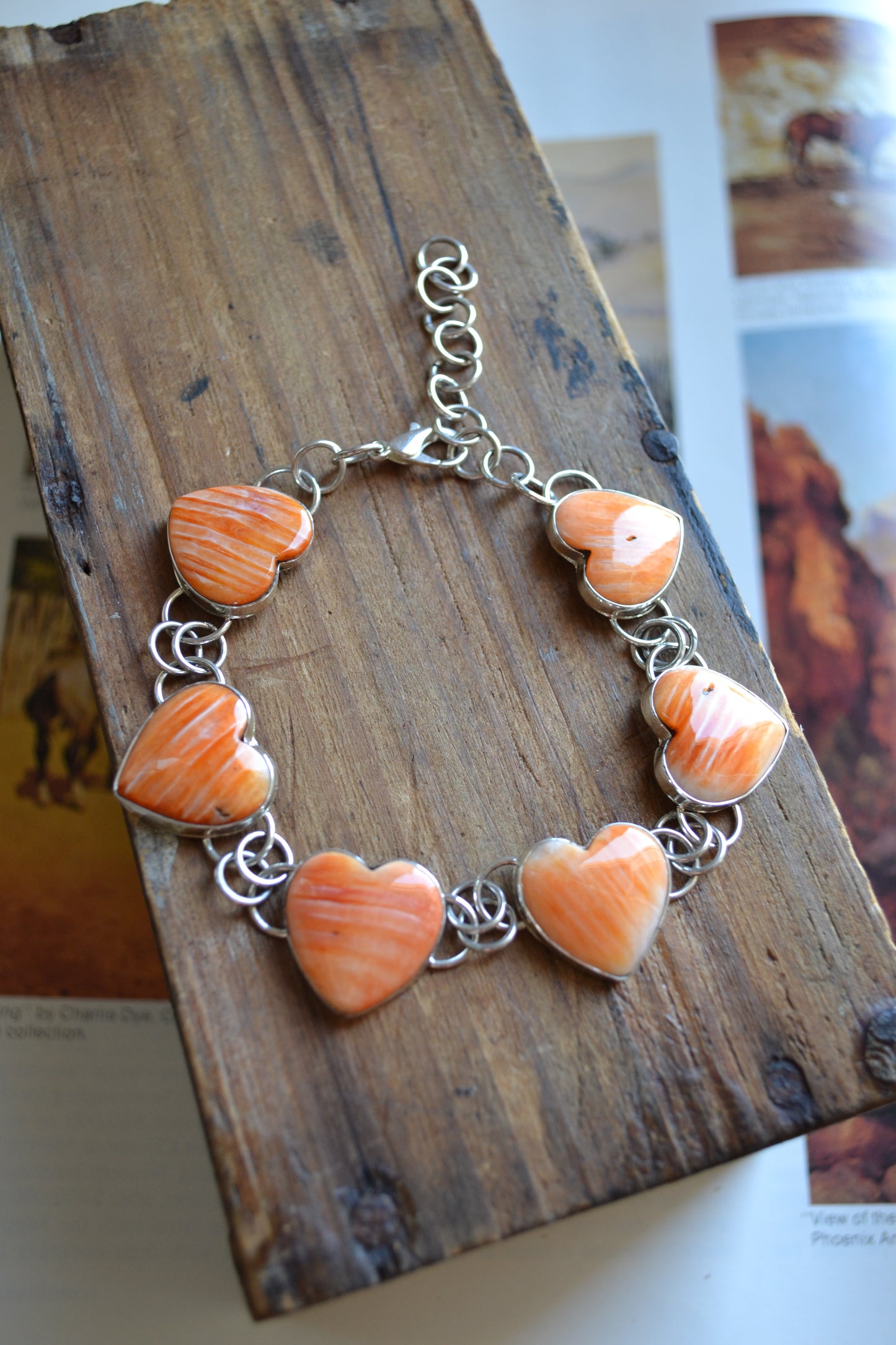 The Saluda Heart Link Bracelet