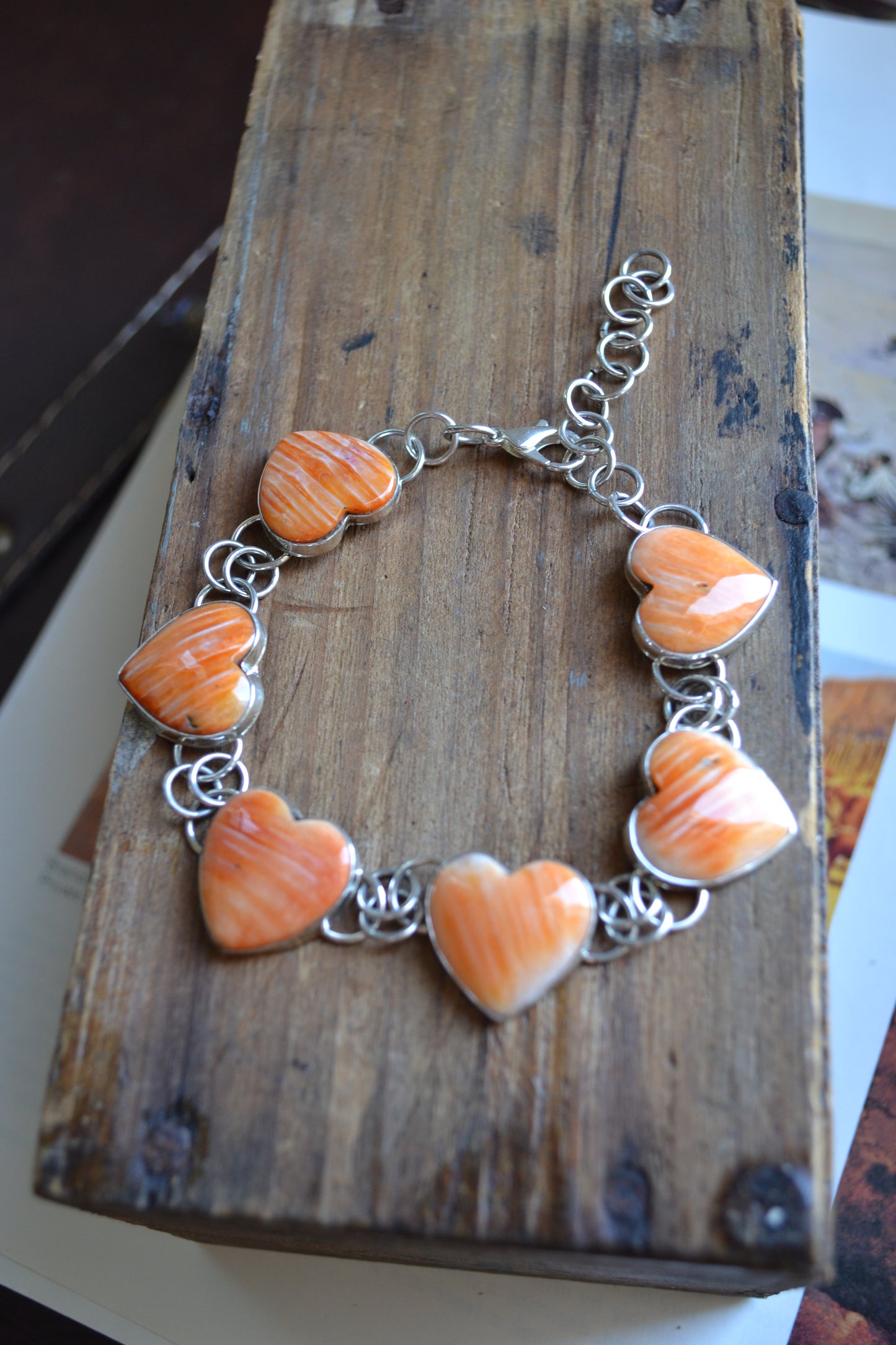 The Saluda Heart Link Bracelet
