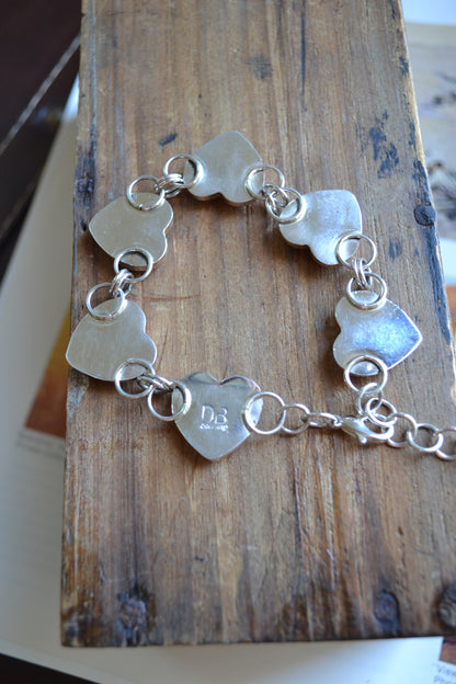 The Saluda Heart Link Bracelet