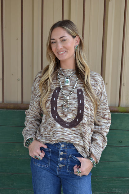The Thompson Horseshoe Sweater SMALL
