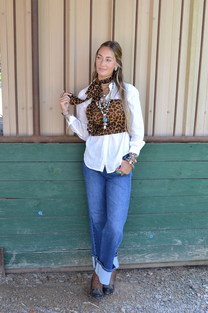 The Quinntana Top & Scarf Set XSMALL