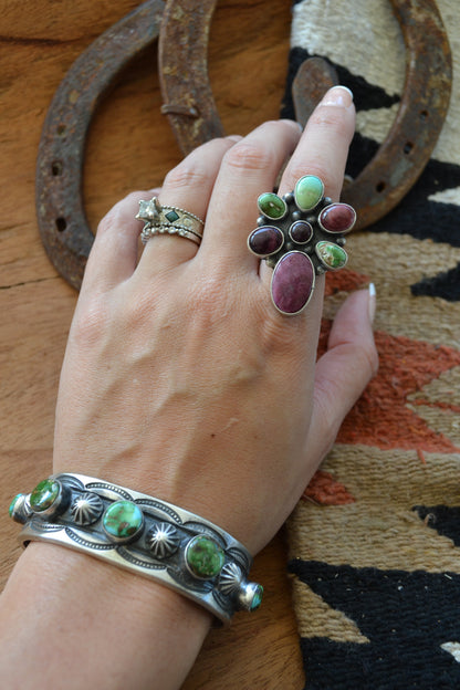 The Jenks Sonoran 5 Stone Cuff