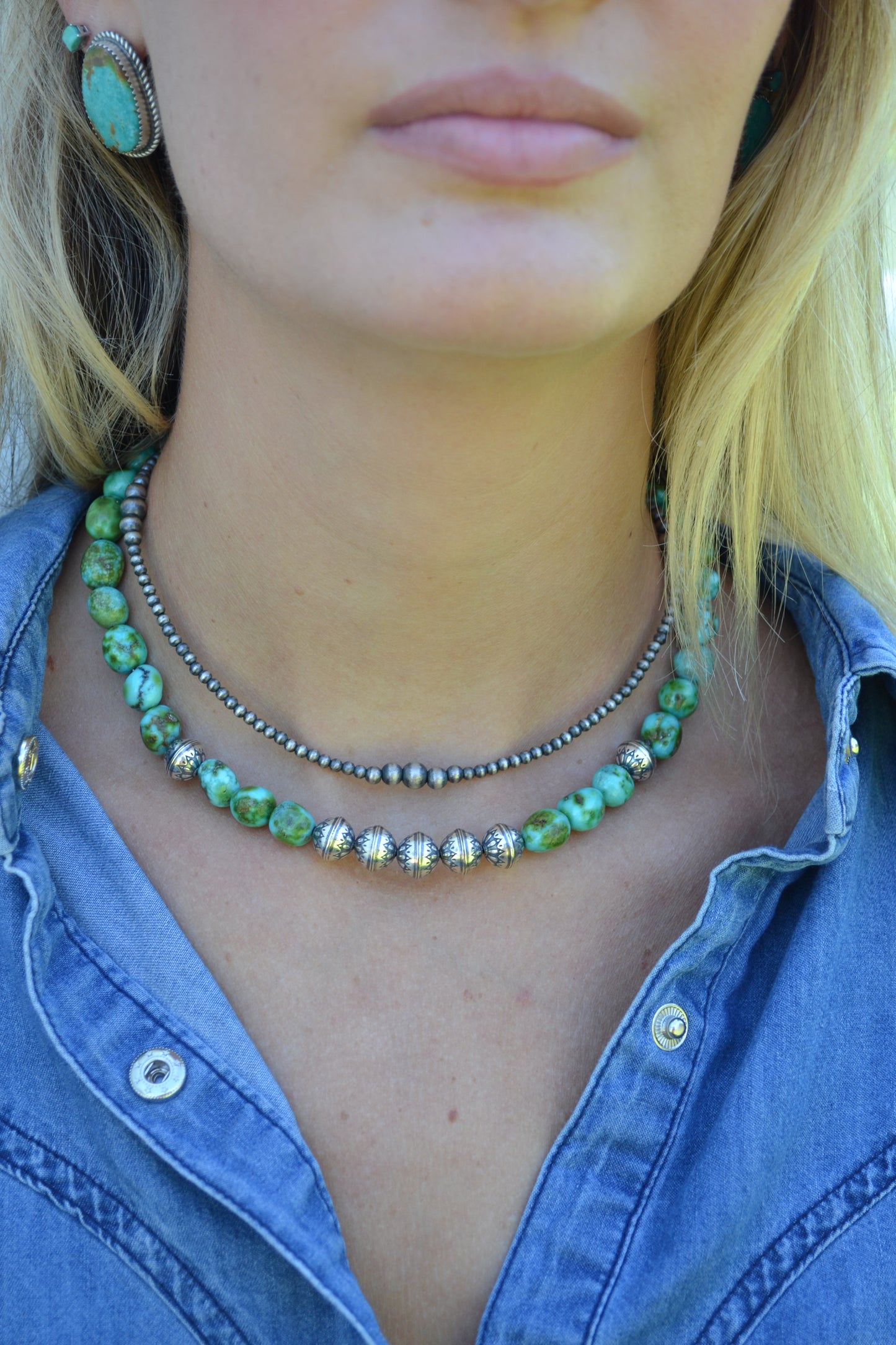The Koda Sonoran & Handcrafted Bead Necklaces