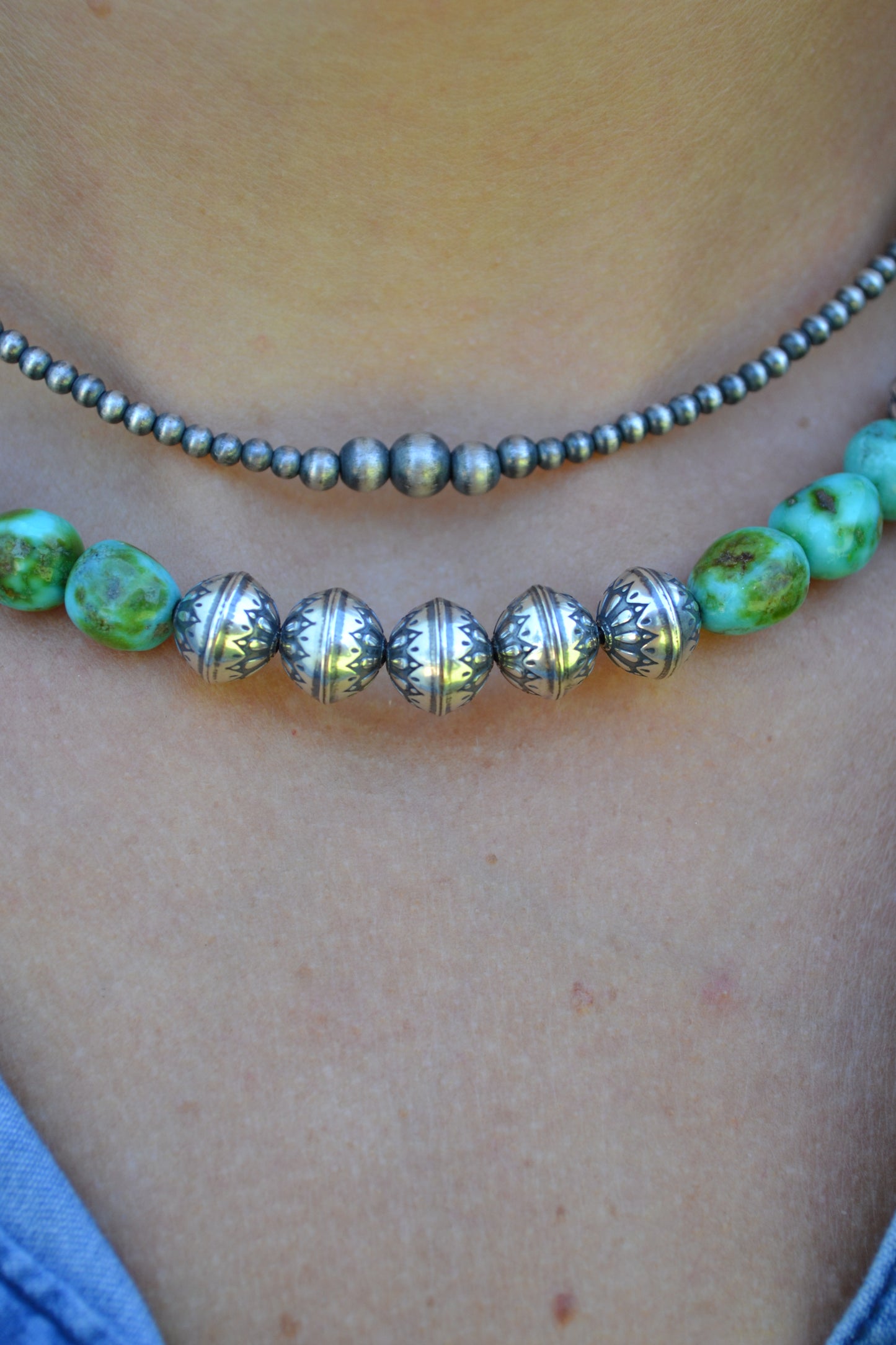 The Koda Sonoran & Handcrafted Bead Necklaces
