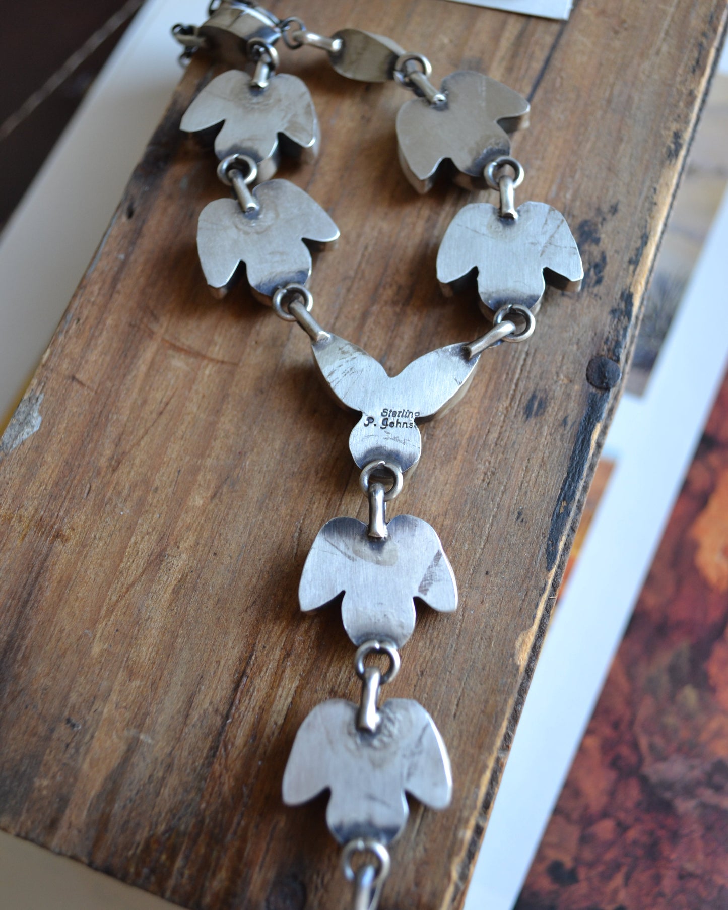 The Kolita | Wild Horse and Turquoise Lariat Necklace by Pansy Johnson