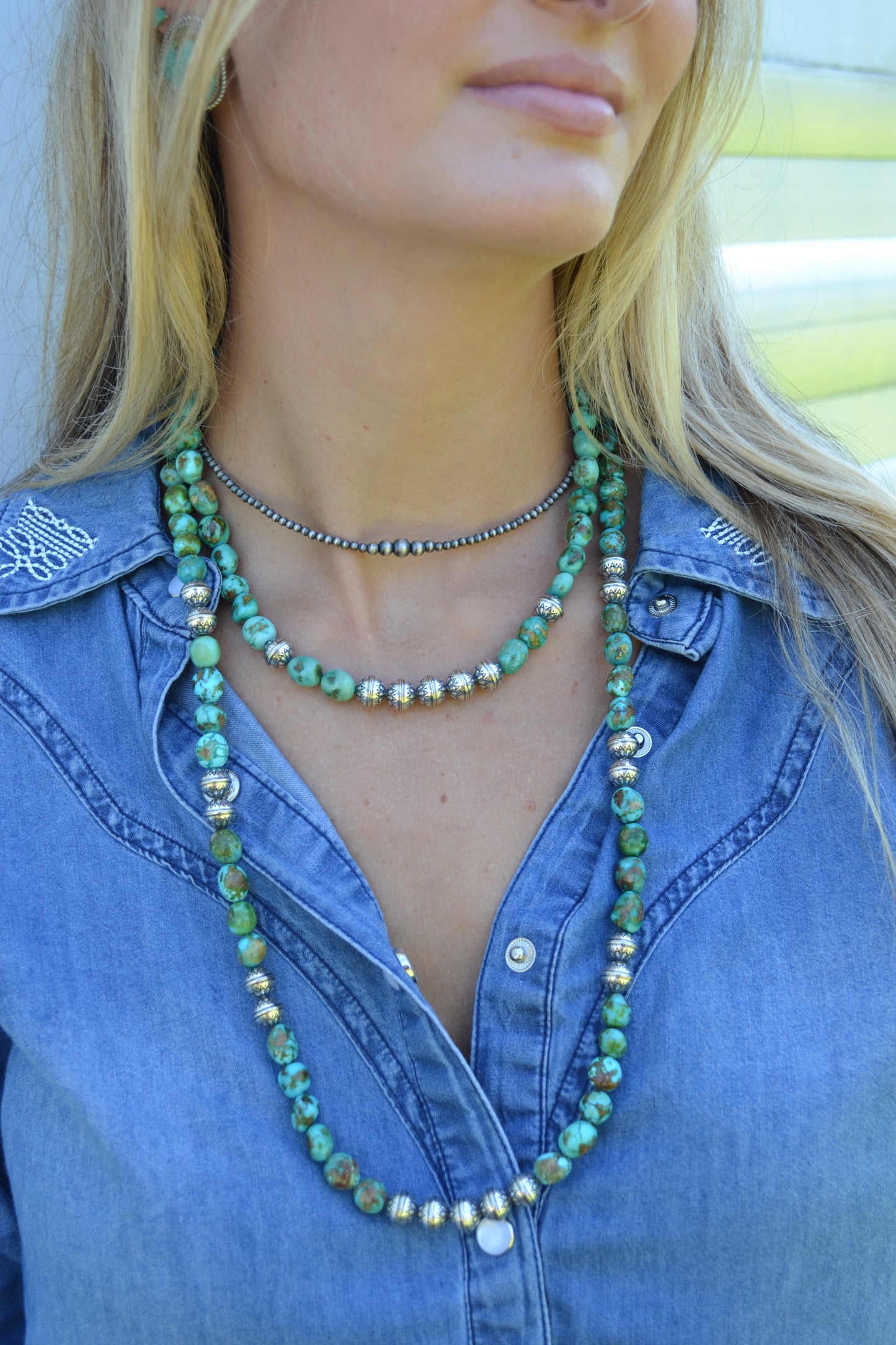 The Koda Sonoran & Handcrafted Bead Necklaces