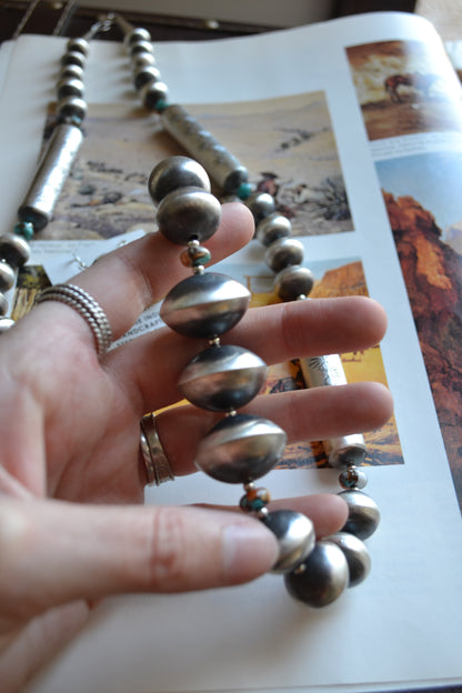The Adeline 31" Navajo Pearl Set