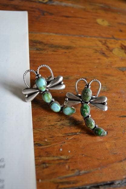 The Zion | Adjustable Sonoran Turquoise Dragonfly Ring