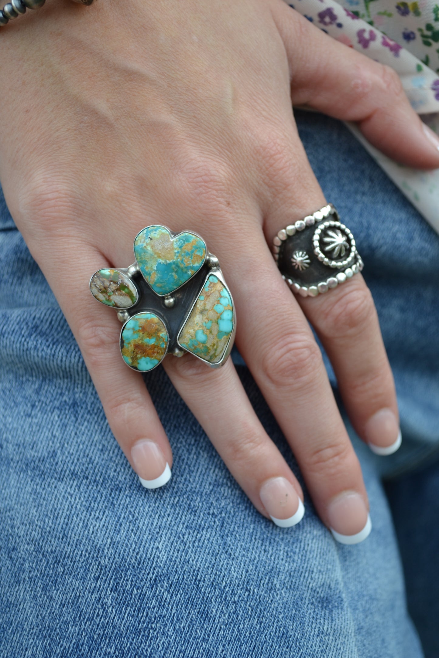 The Aurie Cluster Ring Size 6