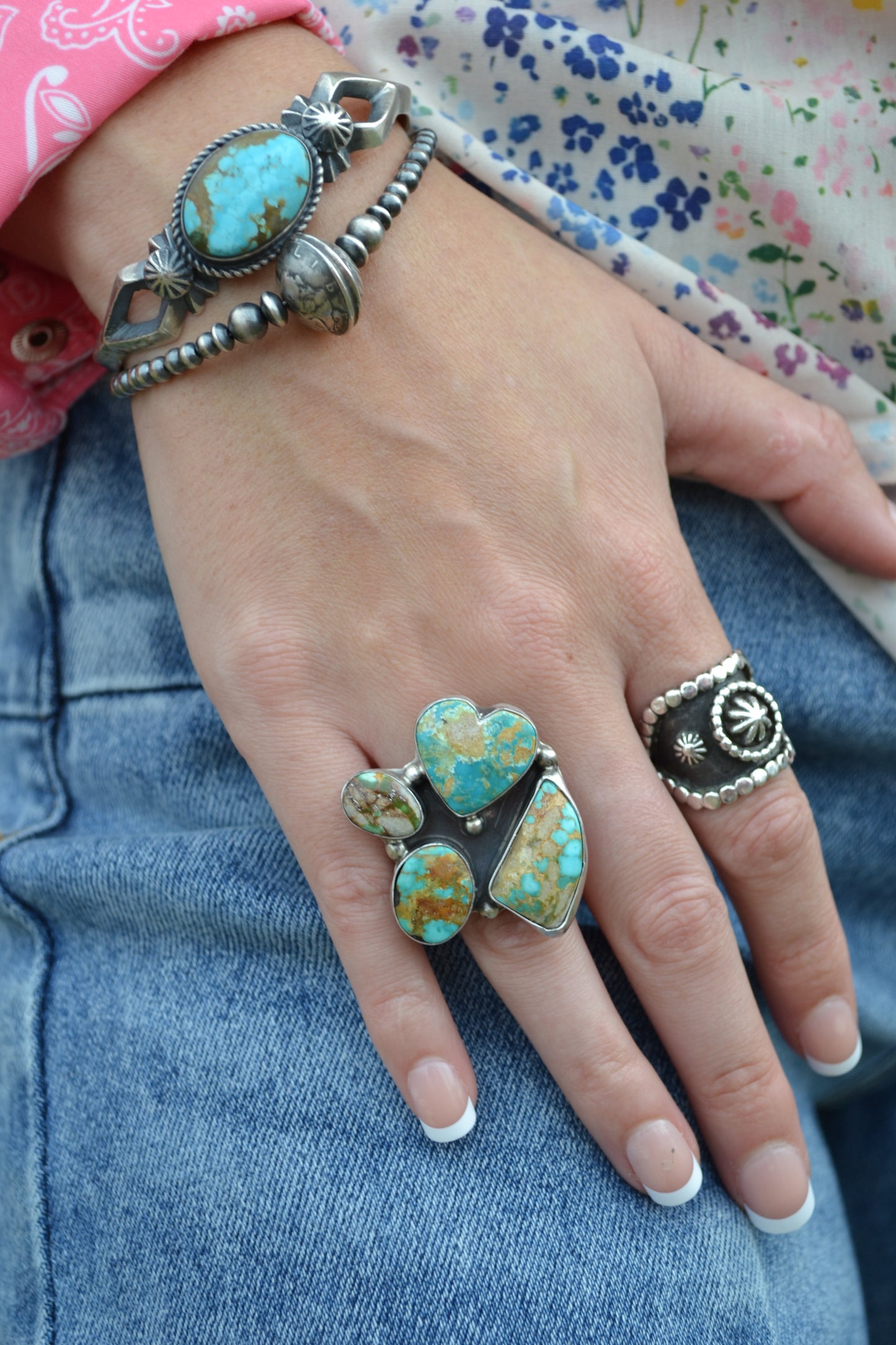 The Aurie Cluster Ring Size 6