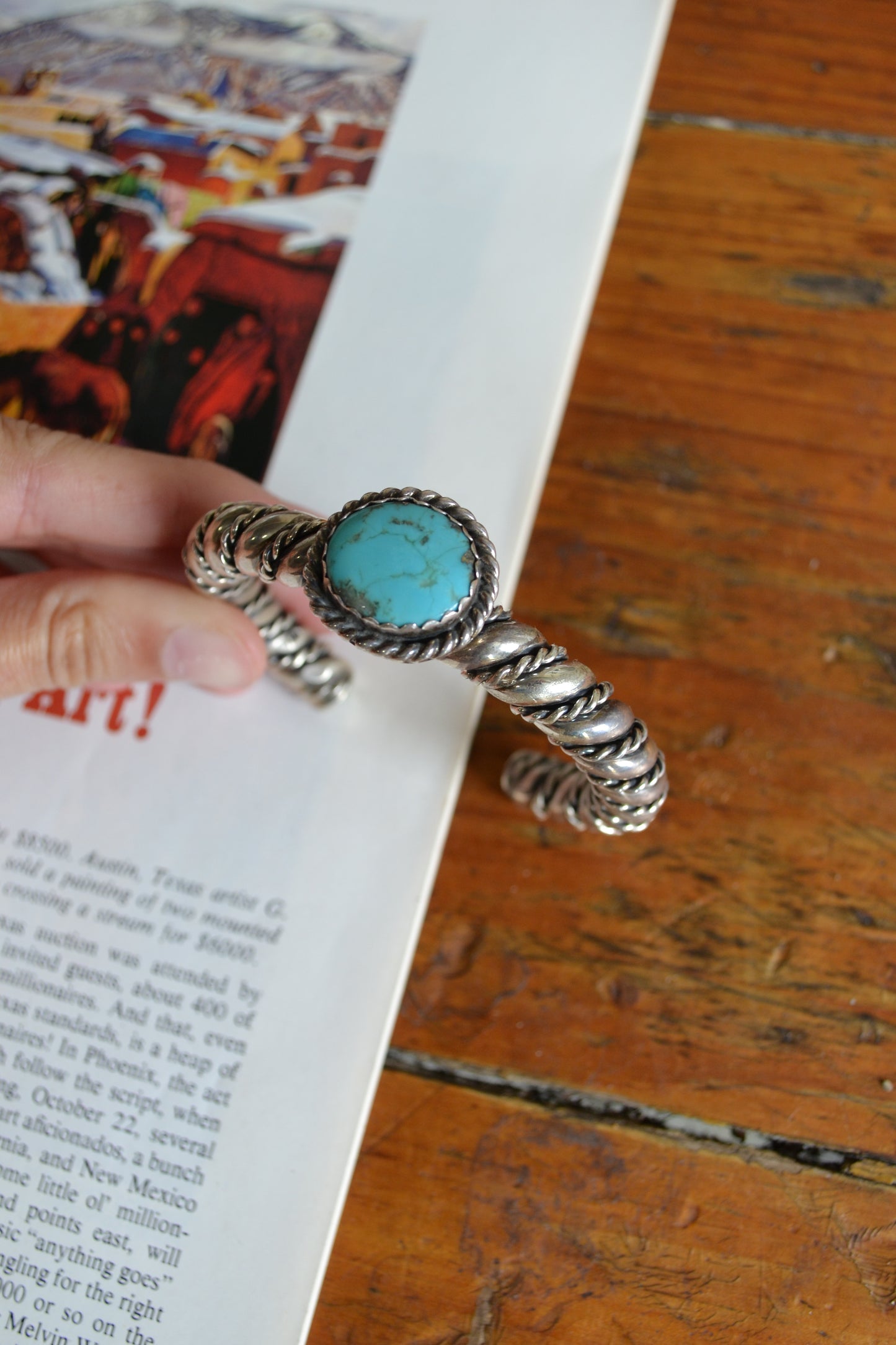 The Tsosie Twist Wire Cuff
