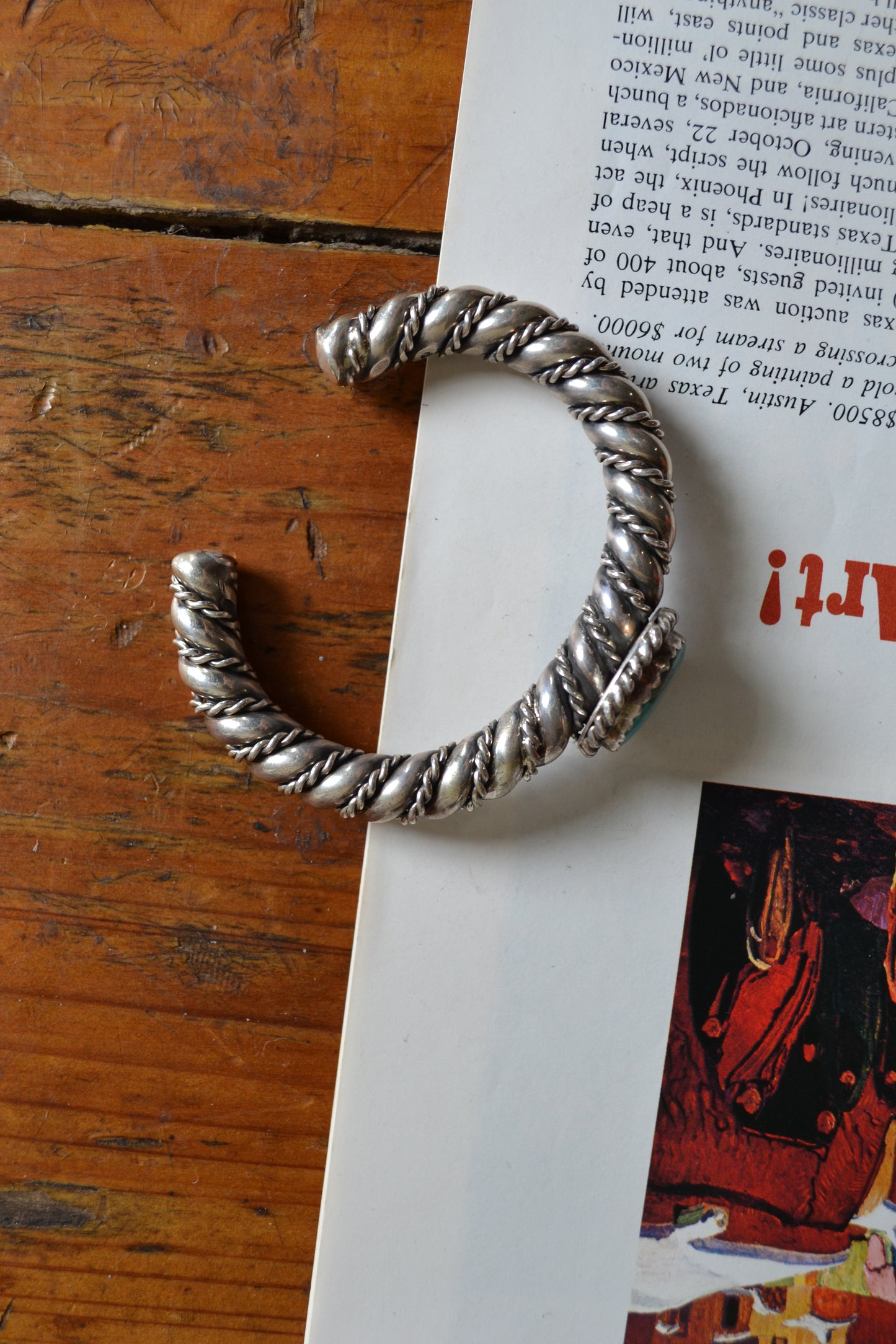 The Tsosie Twist Wire Cuff