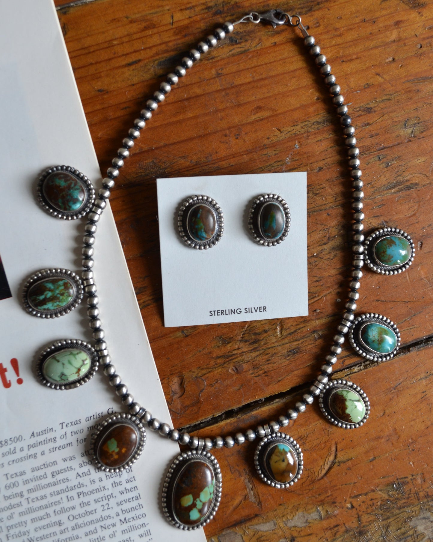 The Lometa Necklace + Earring Set