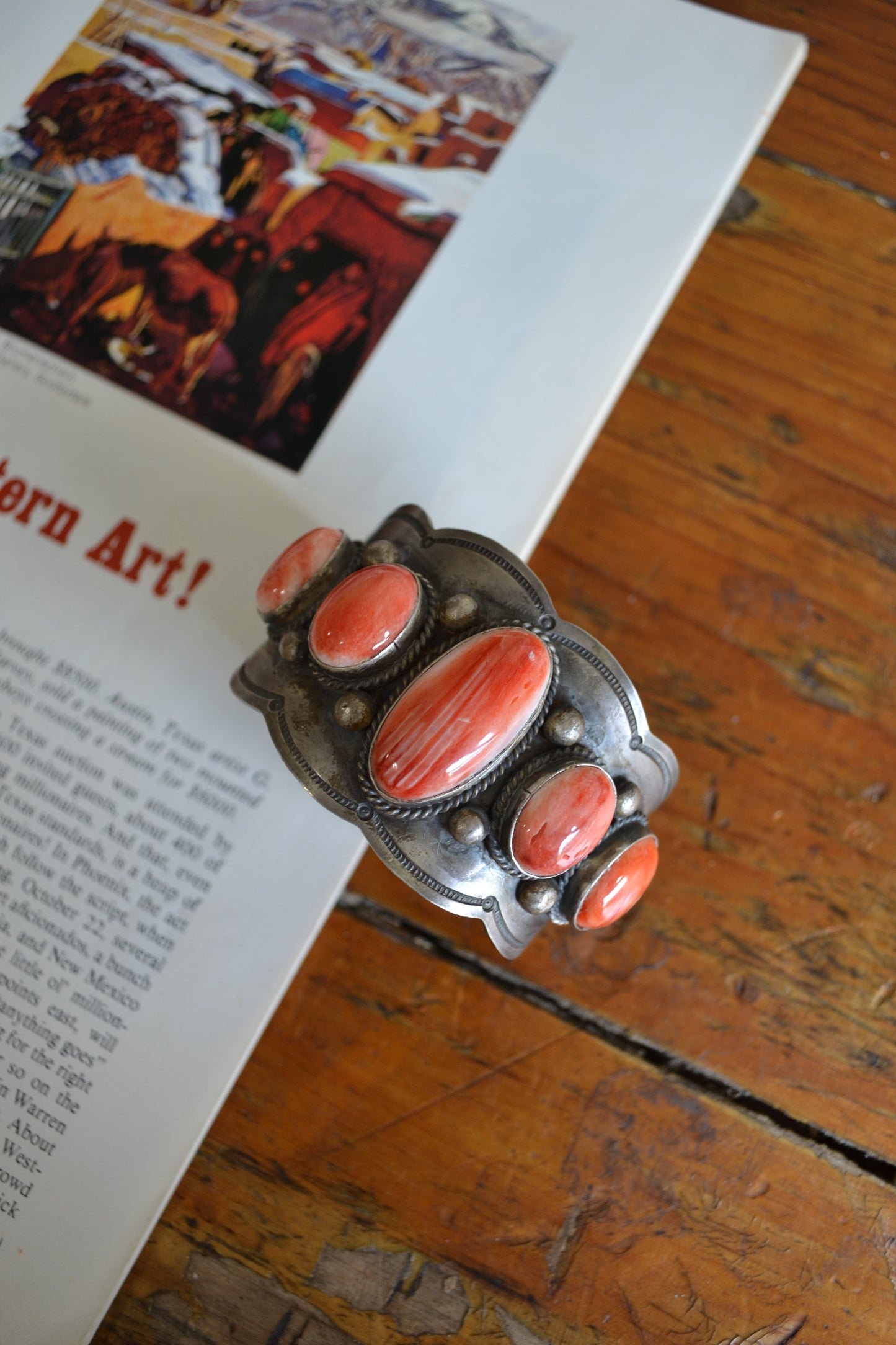 The Valor Red Spiny Cuff