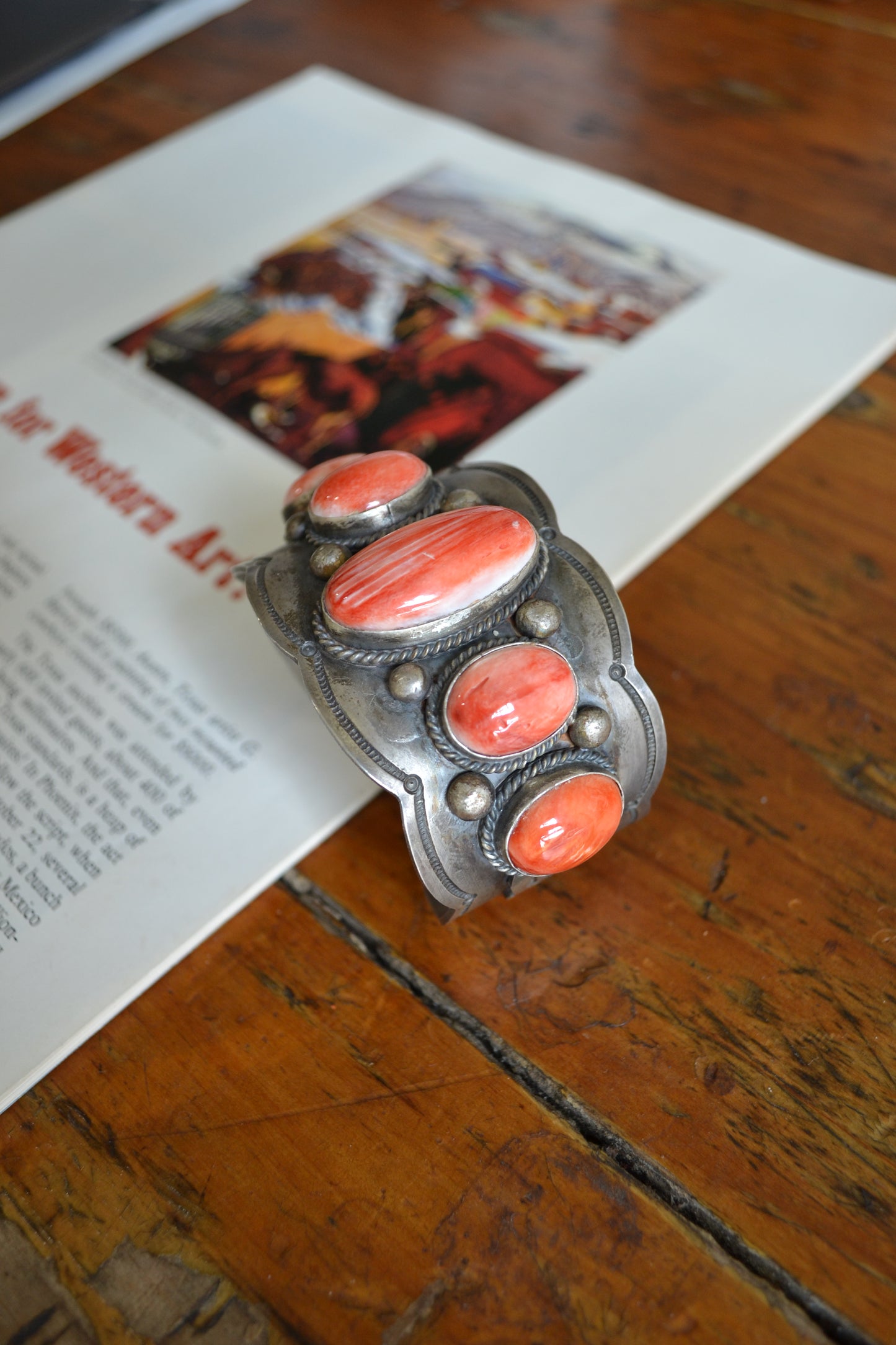 The Valor Red Spiny Cuff