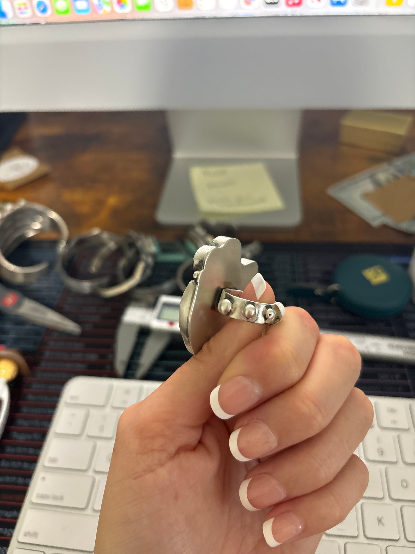 The Aurie Cluster Ring Size 6