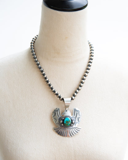 The Judith | Sonoran and Sterling Thunderbird Pendant by Chimney Butte