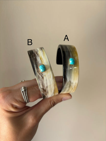 The Brooks Buffalo Horn Cuff