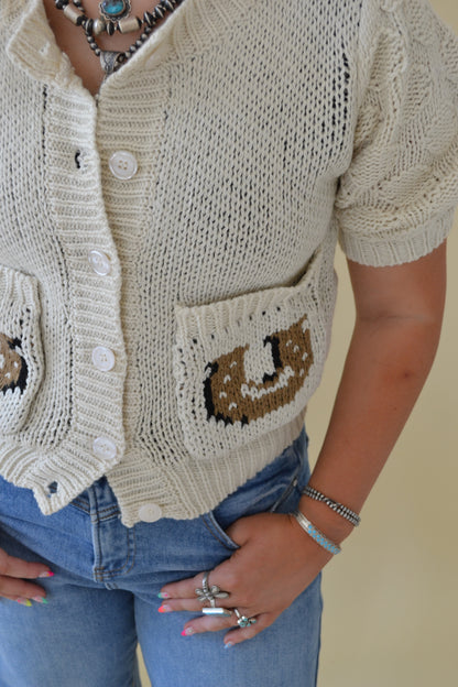 The Faye Sweater Top XSMALL