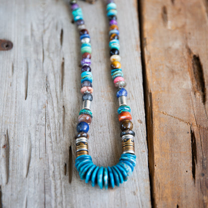 The Cassidy | Multistone Necklace by Tommy and Rosita Singer