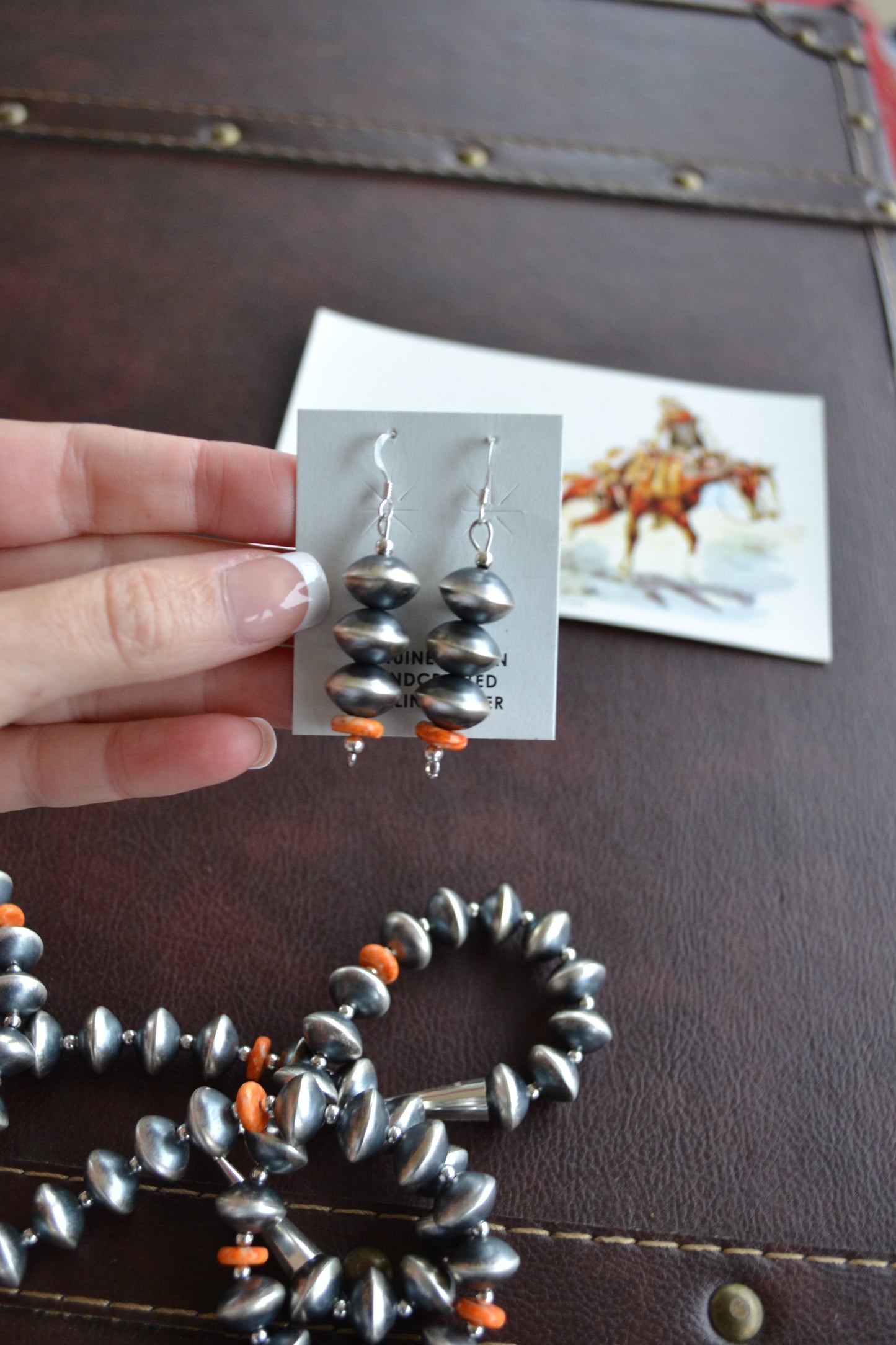 The Annie 34" Navajo Pearl Jacla Set